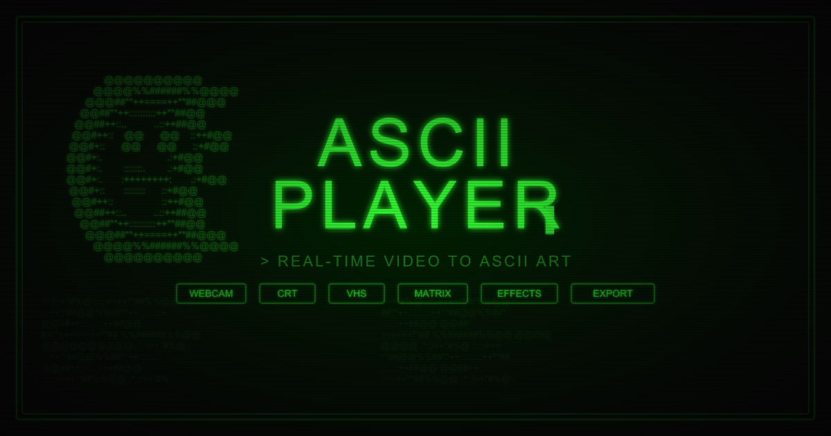 ASCII Player