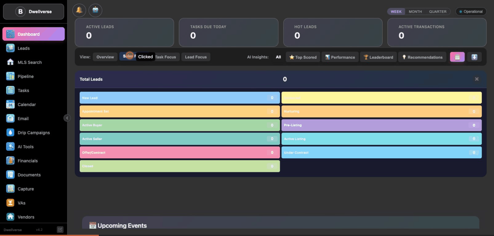 Dashboard Walkthrough