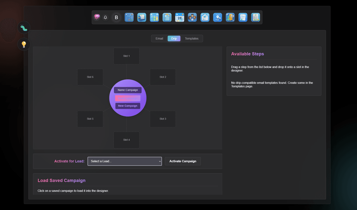 Drip Campaign Builder